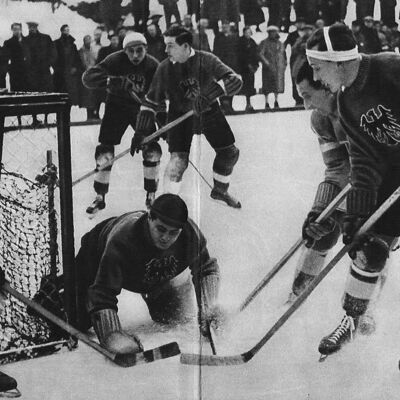 Bild vergrößern: Eishockey historisch