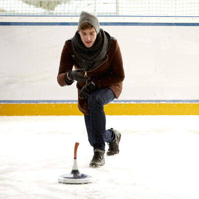 Bild vergrößern: Eisstock von vorn